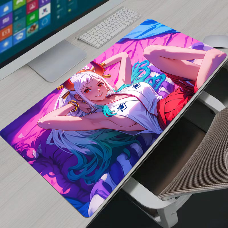 Pc Gaming Set - One Piece Yamato Mouse Pad Notbook