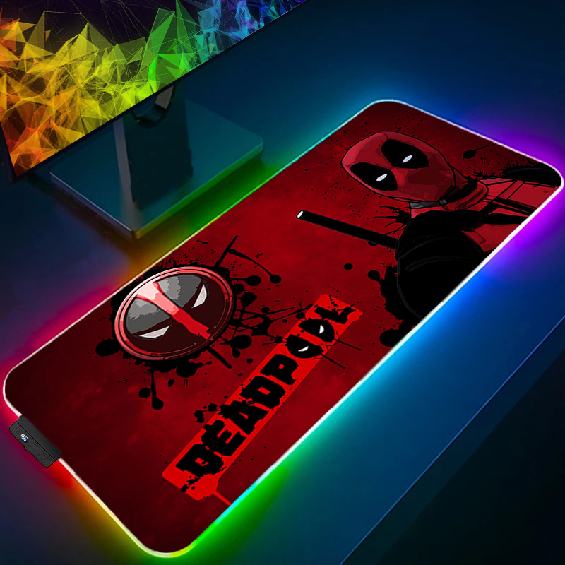 Pc Gaming Gratis - LED Mouse Pad Gaming Backlight Lock