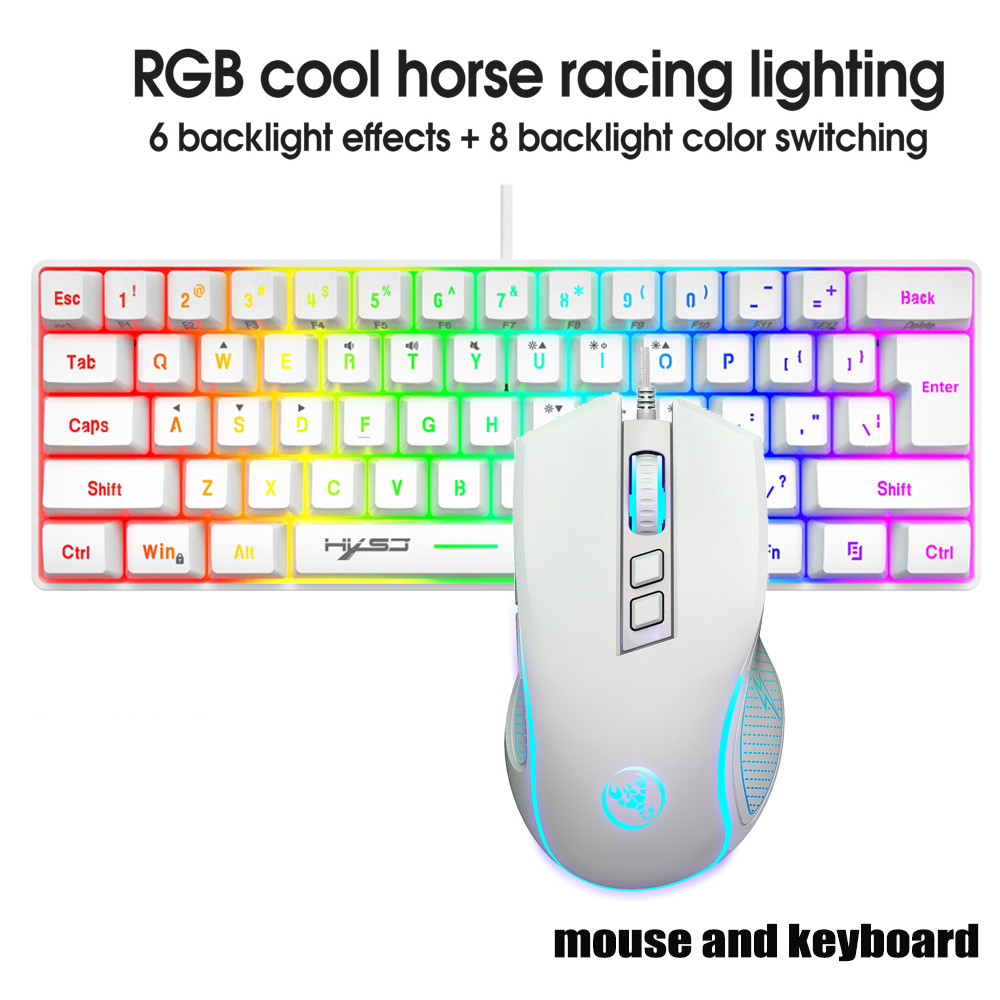 Pc Gaming Set - Keyboard and Mouse Teclados Kit Gamer