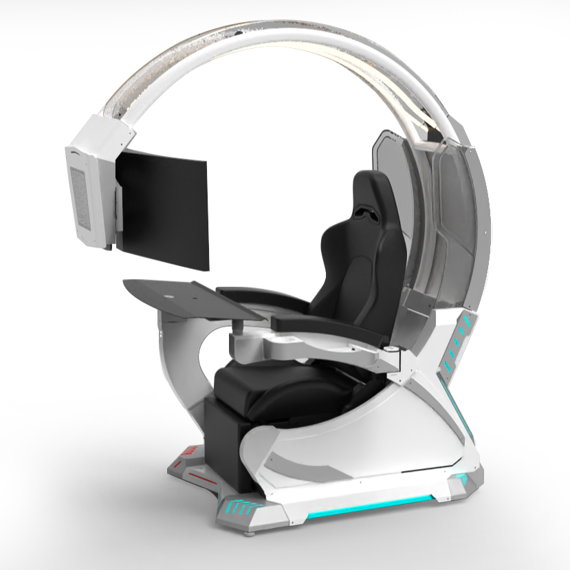 Pc Gaming Chair - Custom Support 2 Screens Super Dream