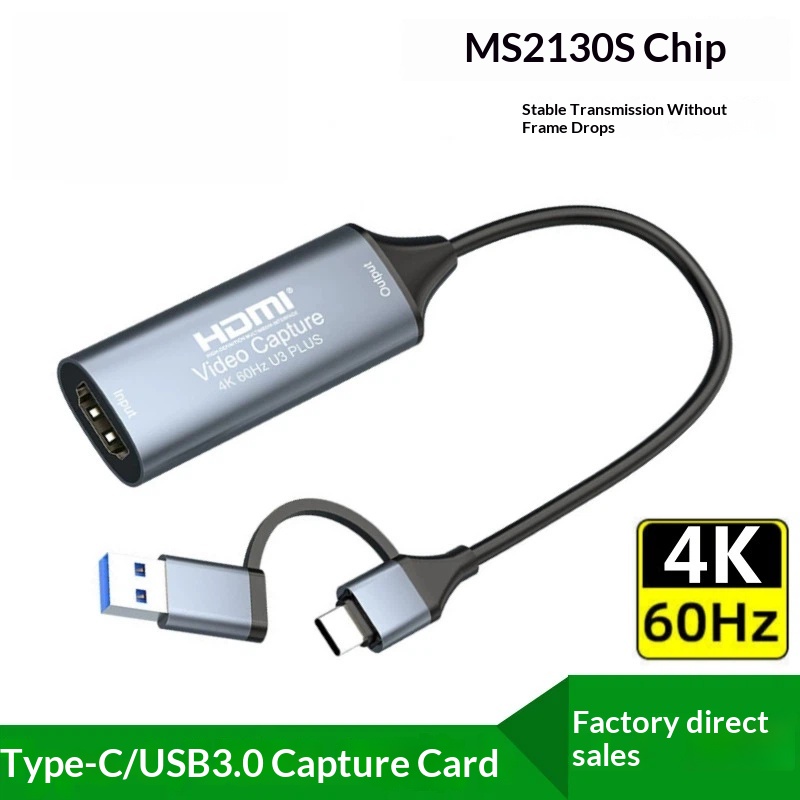 USB3.0 Video Capture Card 4K 6 - đánh giá và giá Capture Card Hdmi