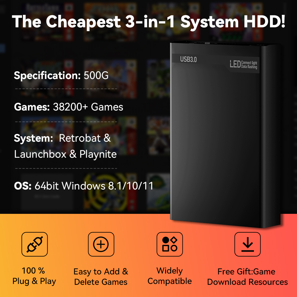 JMachen Mix 500GB Gaming HDD w - đánh giá và giá Pc Gaming Aaa