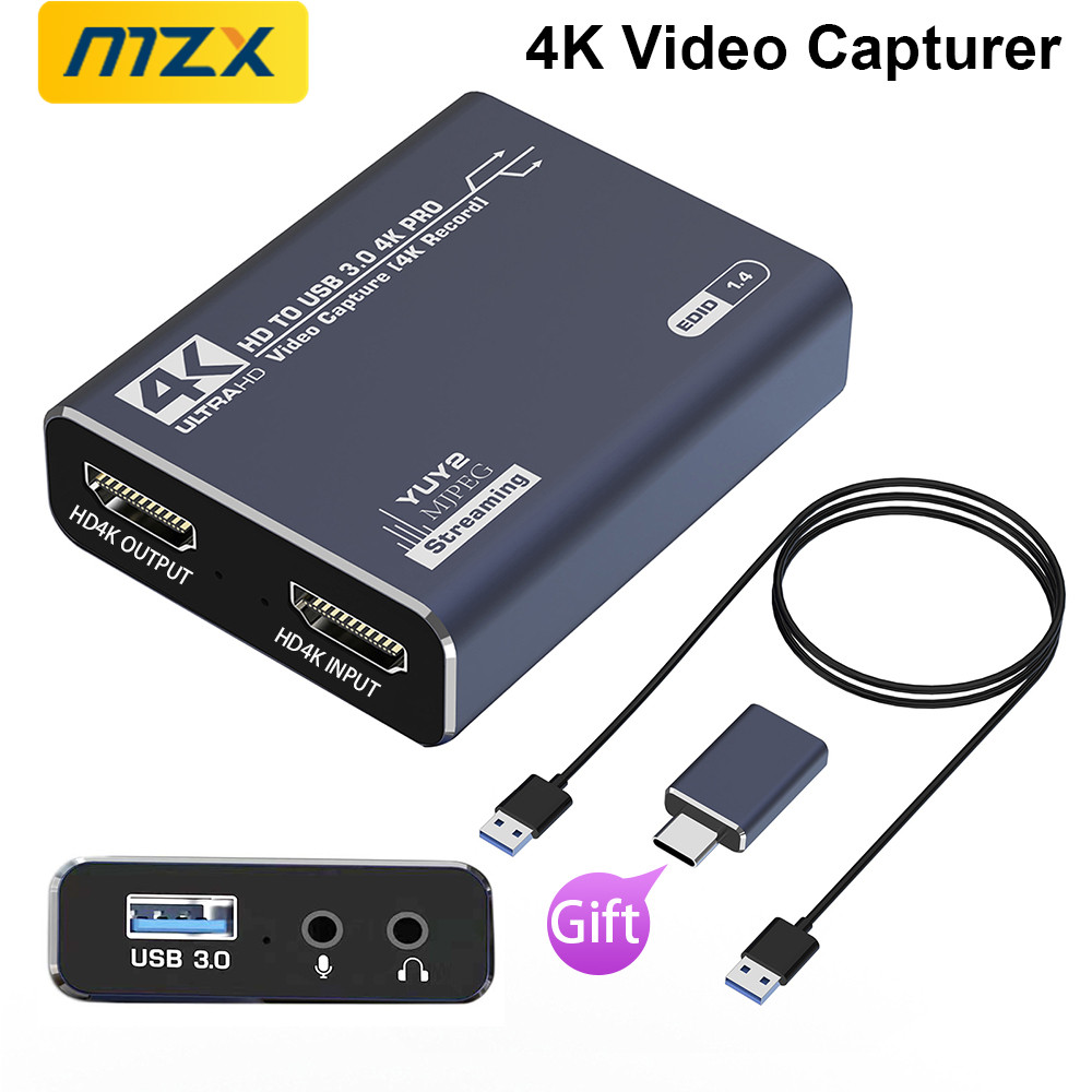 MZX 4K Video Capture Card Boar - đánh giá và giá Capture Card Hdmi