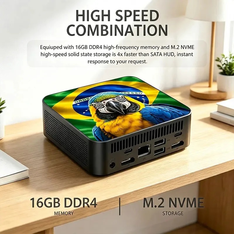 Mexico Brazil Flag Mini PC Int - đánh giá và giá Pc Gaming New
