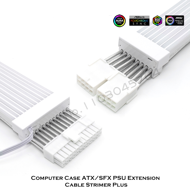 PSU Extension Cable RGB Strime - đánh giá và giá Pc Gaming Lian Li