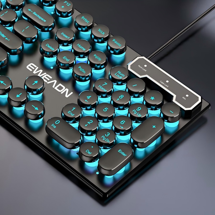 EWEADN Typewriter Gaming Keybo - đánh giá và giá Pc Gaming Keyboard