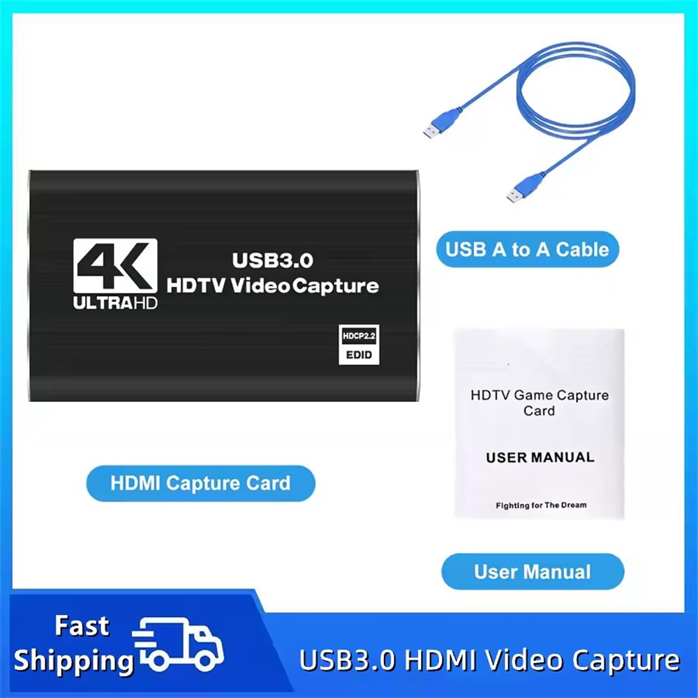 Roreta 4K USB 3.0 Video Captur - đánh giá và giá Capture Card Hdmi