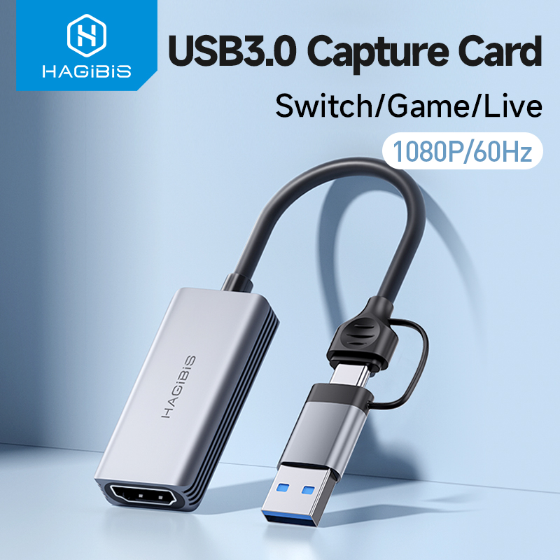 Hagibis USB 3.0 Video Capture  - đánh giá và giá Capture Card Hdmi