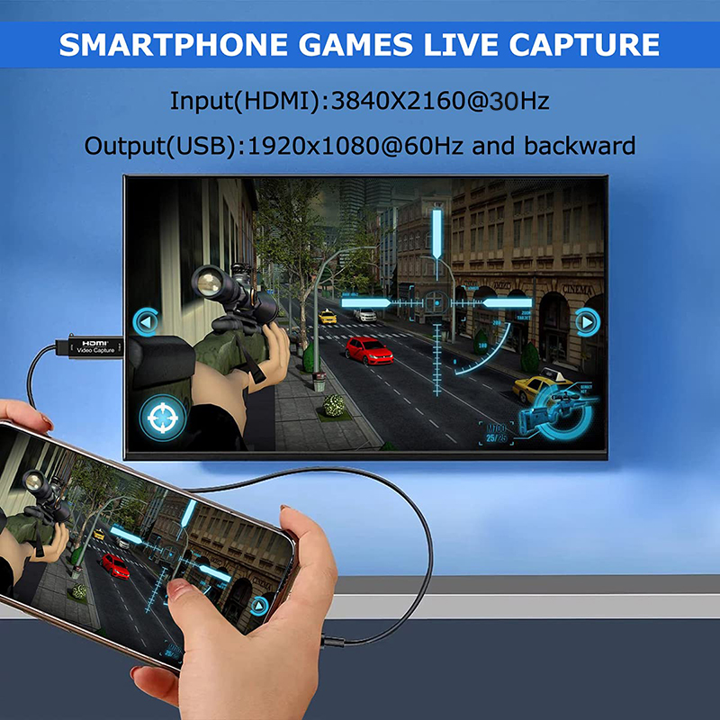Metal HDMI-compatible 4K to US - đánh giá và giá Capture Card Hdmi