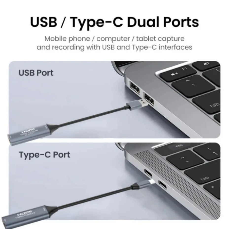 USB-C 2.0/3.0 HDMI Video Captu - đánh giá và giá Capture Card Hdmi