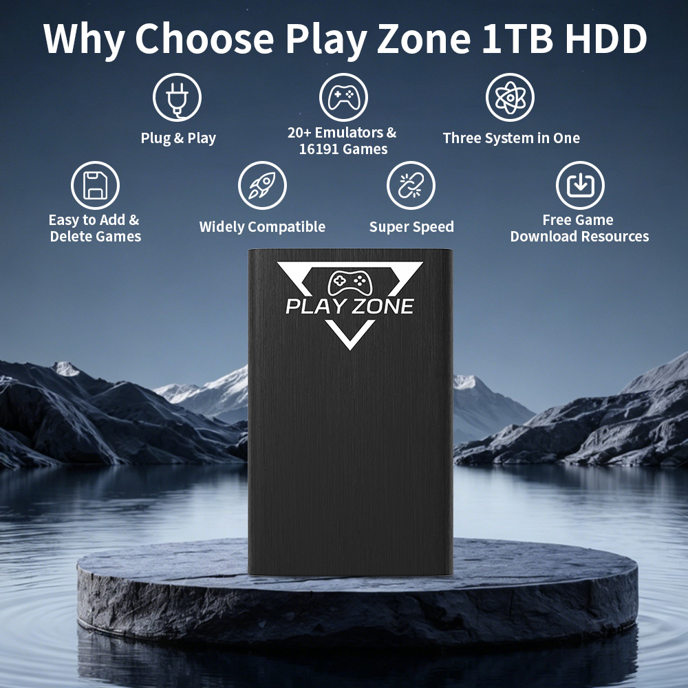 Play Zone 1TB Portable Gaming  - đánh giá và giá Pc Gaming Aaa