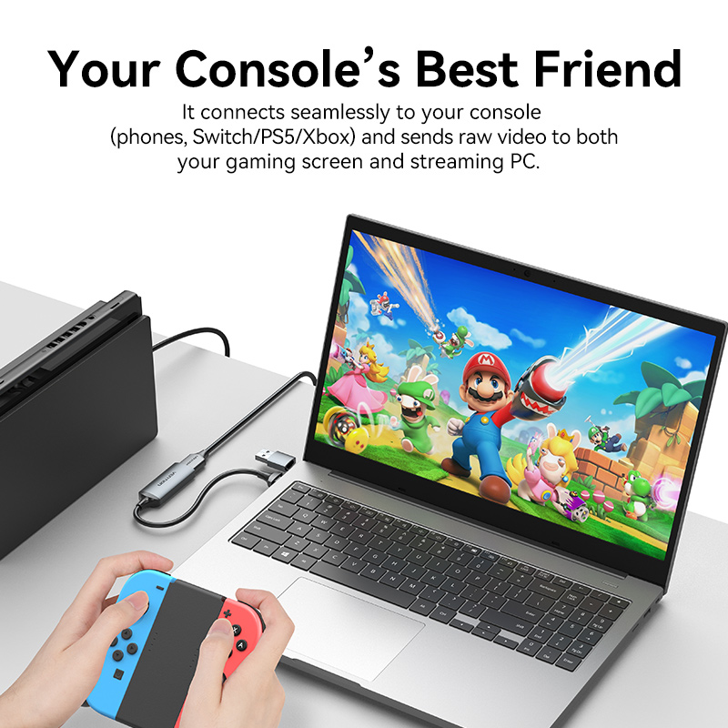 Vention Video Capture Card 4K  - đánh giá và giá Capture Card Hdmi