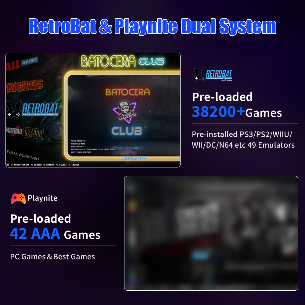 Retrobat&Playnite Gaming HDD R - đánh giá và giá Pc Gaming Aaa