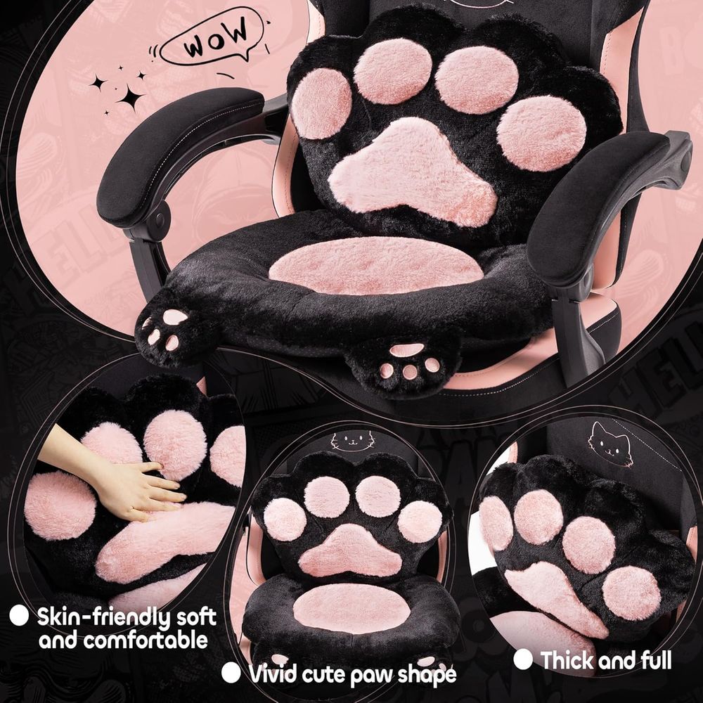 Pink Gaming Chair Cute with Ca - đánh giá và giá Pc Gaming Chair