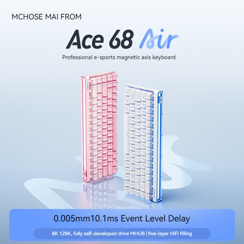 Mchose Ace68 Air Magnetic Axis - đánh giá và giá Pc Gaming Keyboard