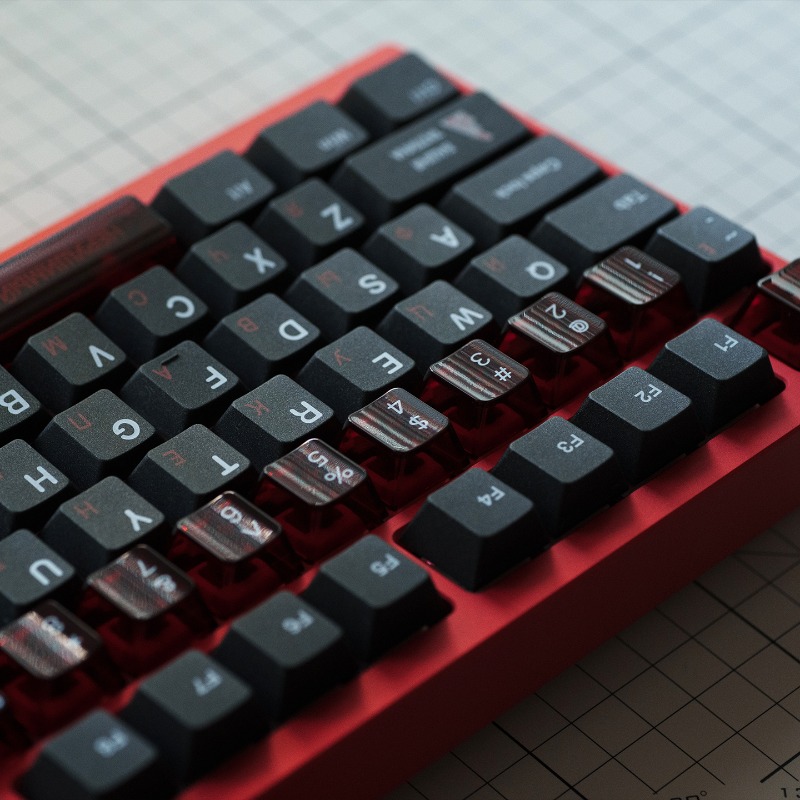 Soviet Black Theme Keycaps Set - đánh giá và giá Pc Gaming Set